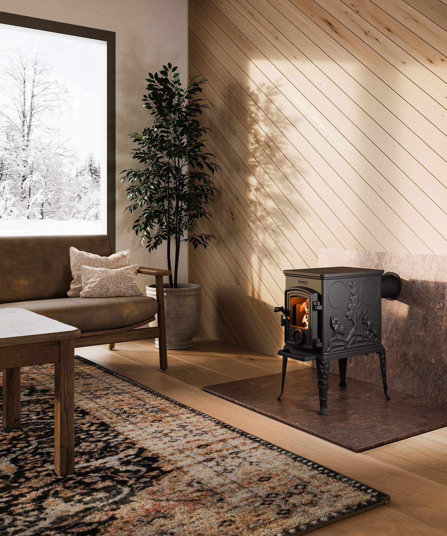 bspcpoele poele à bois à haute performance