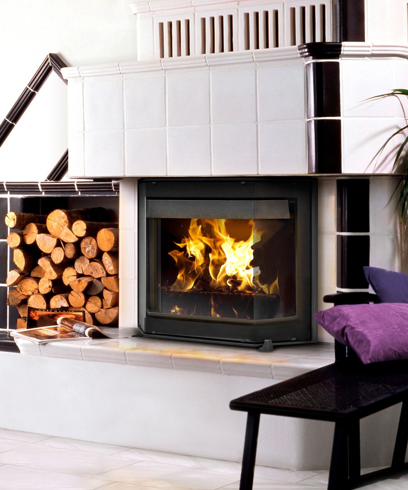 bspcpoele insert à bois à haute performance