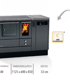 Cuisinière mixte bois & granulés  LCP 75